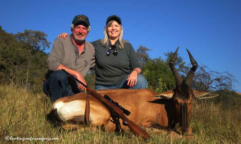 Red hartebeest hunting caliber 308 Red hartebeest hunting caliber 308