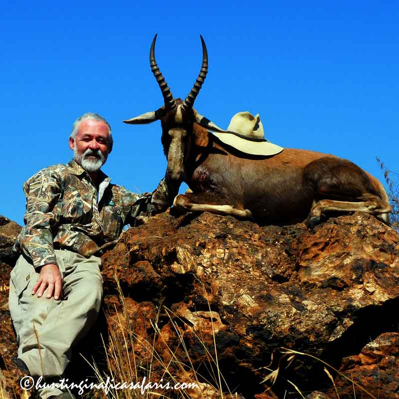 Trophy blesbok hunt included in the best kudu hunting packages in the world